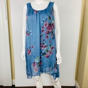 Made in Italy Size M Floral Dress